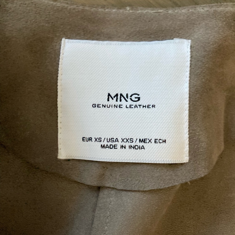 Mango suede jacket. - Picture 2 of 2